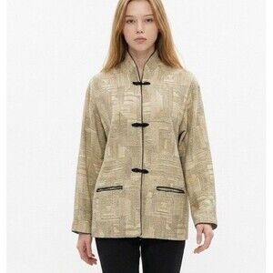 Vintage Jacket Large Tan Color Women’s Beluva San Francisco